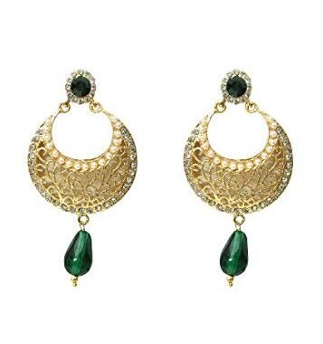 Pearl Kundan Earrings