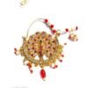 Pearl in Red Nosering for Women