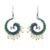 Pearl Mayur Designed Dangle Earrings for Women